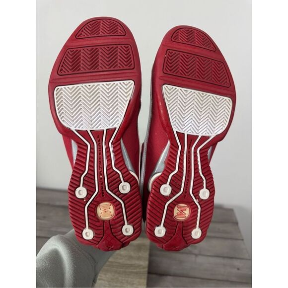 NIKE Flight Elite Slam Shox Basketball White Red Shoes Womens 8 Men‎ 6.5 - Picture 8 of 12